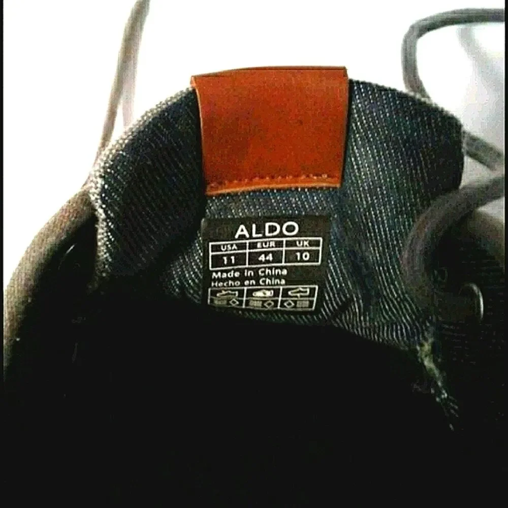 Aldo Tancredo Light Gray Preppy Everyday Boardwalk Boat Shoes 11